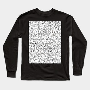 seamless vector Long Sleeve T-Shirt